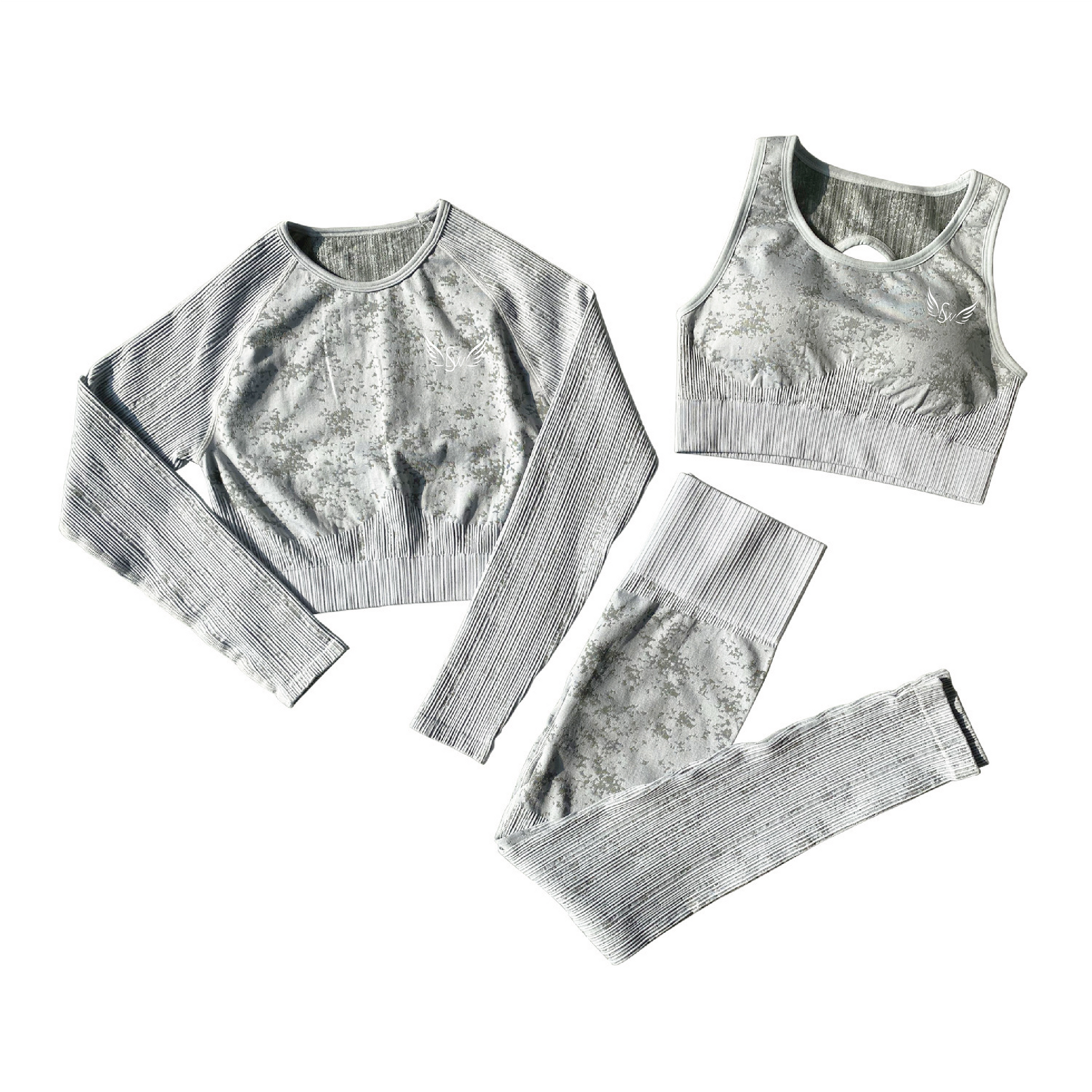 Pearl - Silver - 3-Set - Lola's sportswear