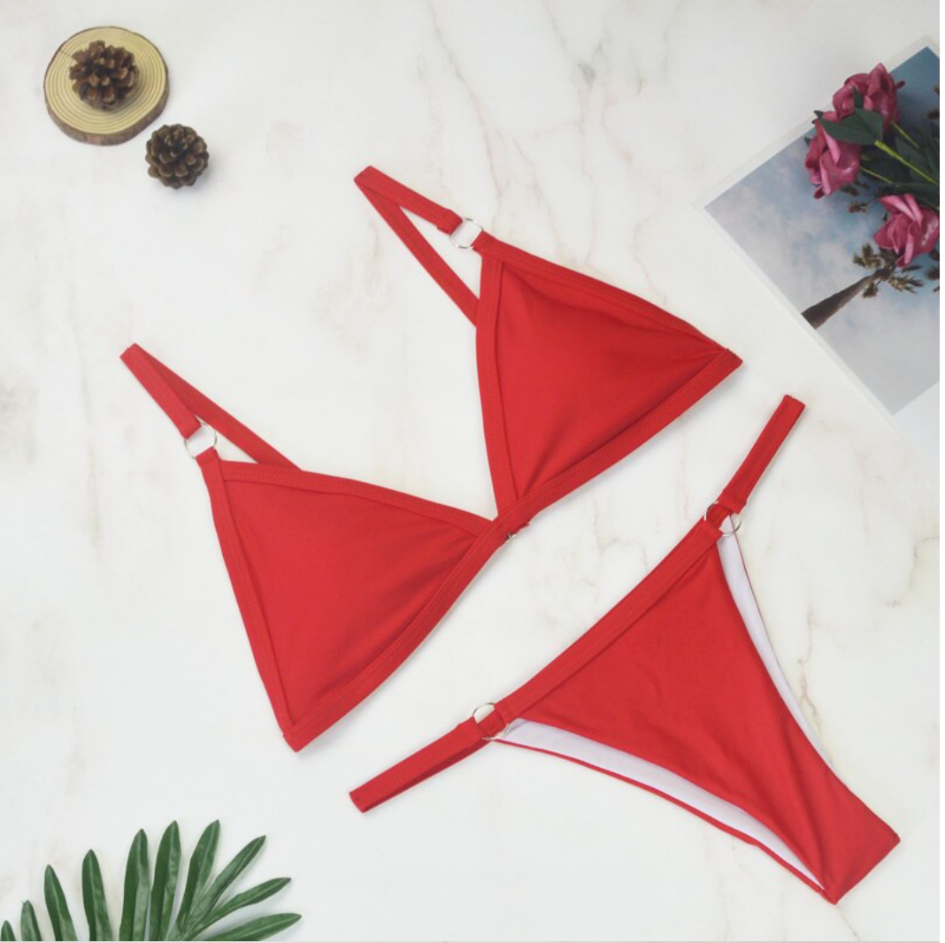 Red thong - bikini