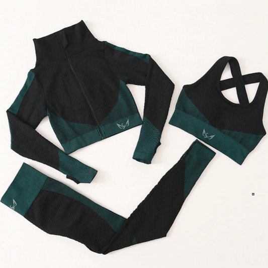Black turquoise - 3 Set - Lola's sportswear